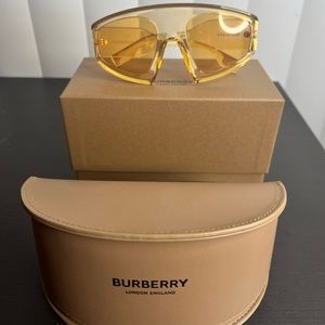 Yellow/Orange Burberry Sunglasses for Women